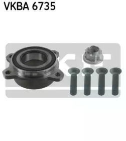 VKBA6735 SKF SKF VW Подшипник задн.ступицы с ABS Touareg 10-